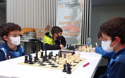 Lliurament de premis a l’última jornada del comarcal d’escacs escolars del Baix Ebre