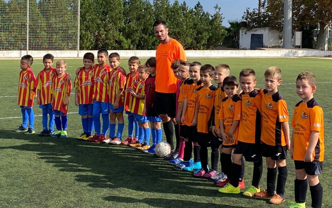 Comença la lliga de futbol-7 dels Jocs Esportius Escolars del Baix Ebre amb 41 equips en competició